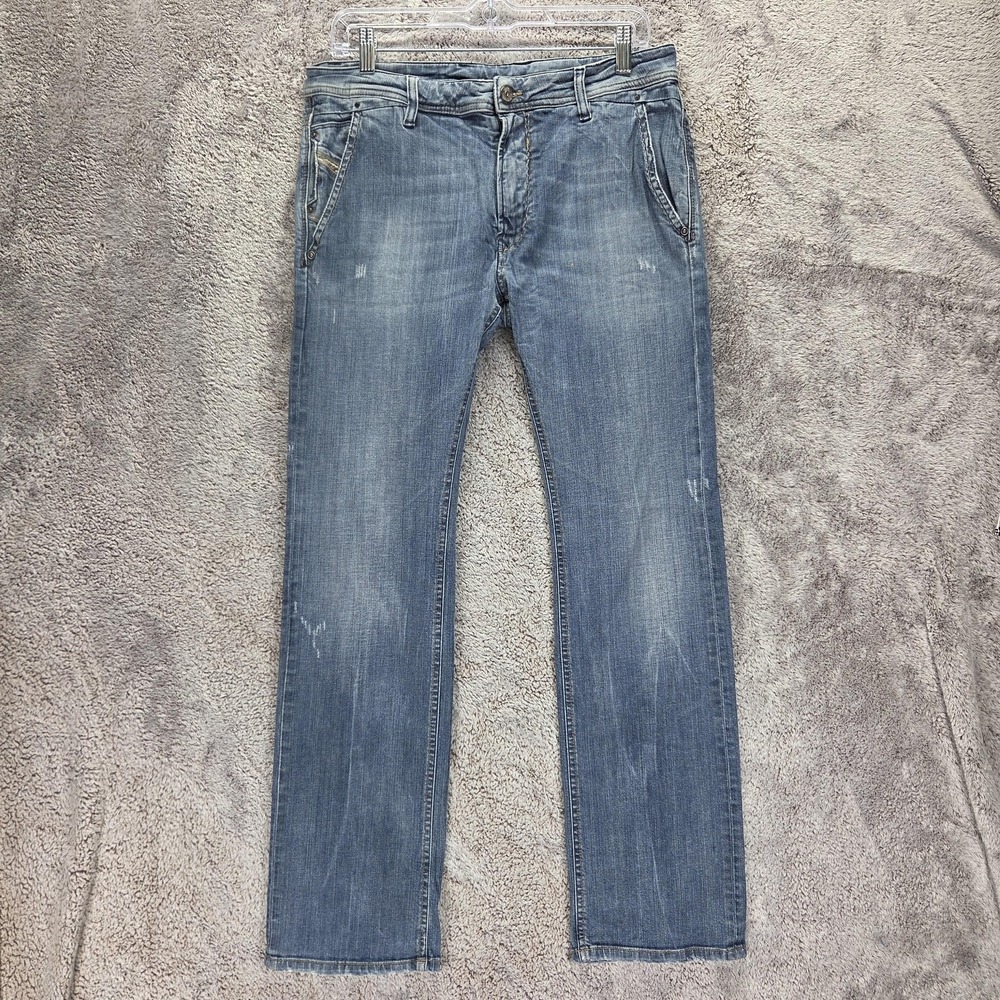Diesel Jeans Youth 16 Blue Reelack J Regular Straight 00YW1 Stretch Denim